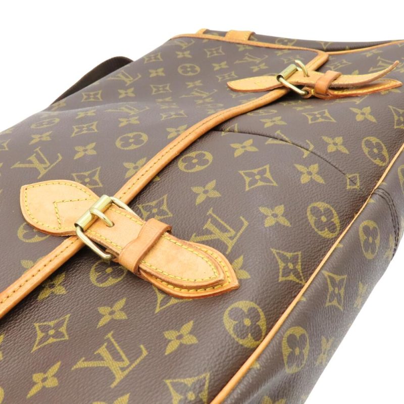 Louis Vuitton Monogram Canvas Gibeciere GM Shoulder Bag - Barde - Image 8