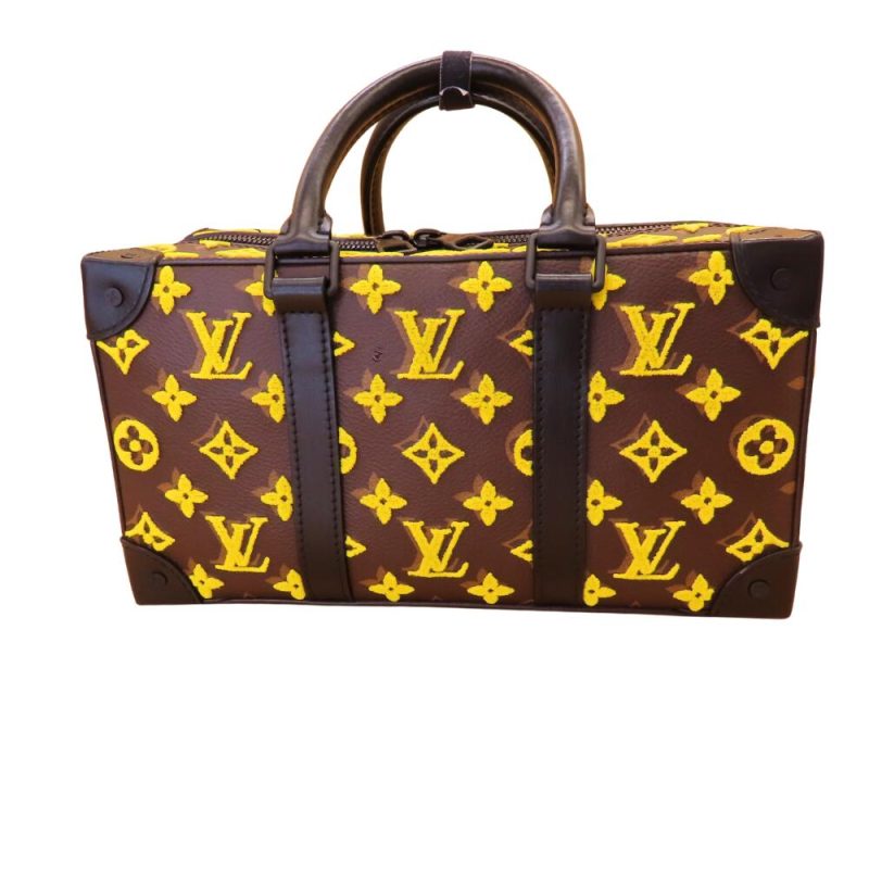 Louis Vuitton Monogram Tufftage Speedy Soft Trunk Handbag - Barde