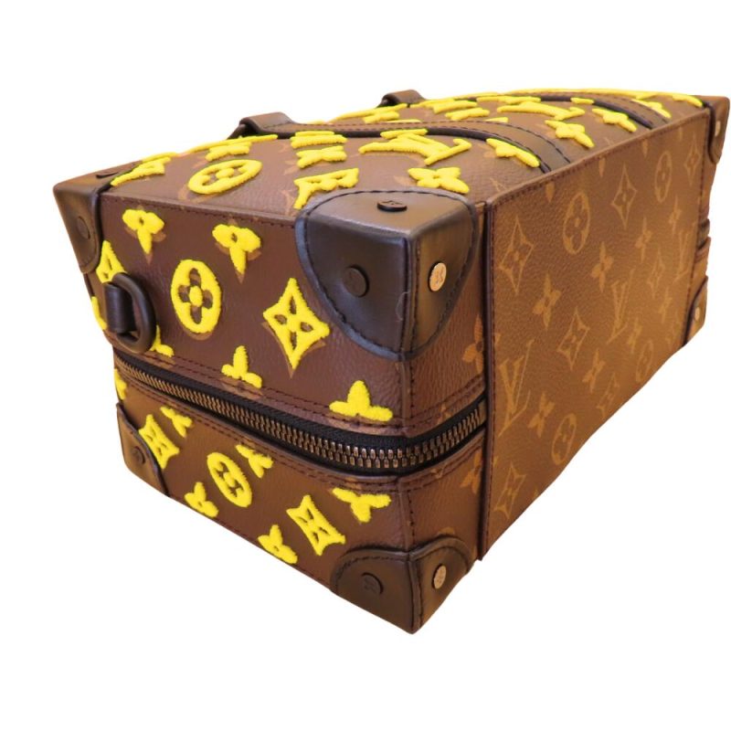 Louis Vuitton Monogram Tufftage Speedy Soft Trunk Handbag - Barde - Image 4