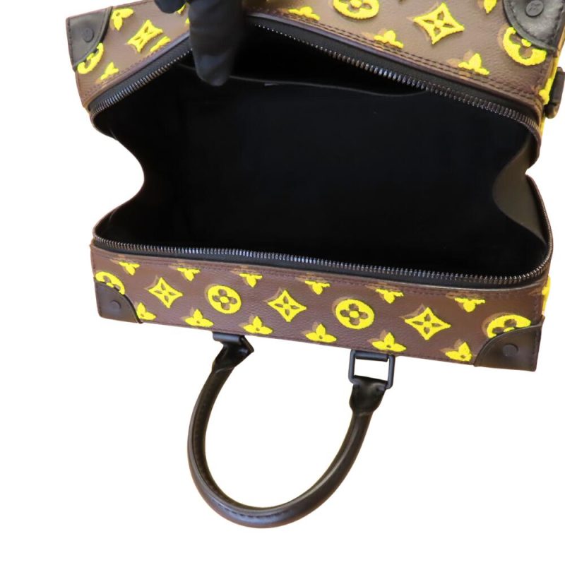 Louis Vuitton Monogram Tufftage Speedy Soft Trunk Handbag - Barde - Image 7