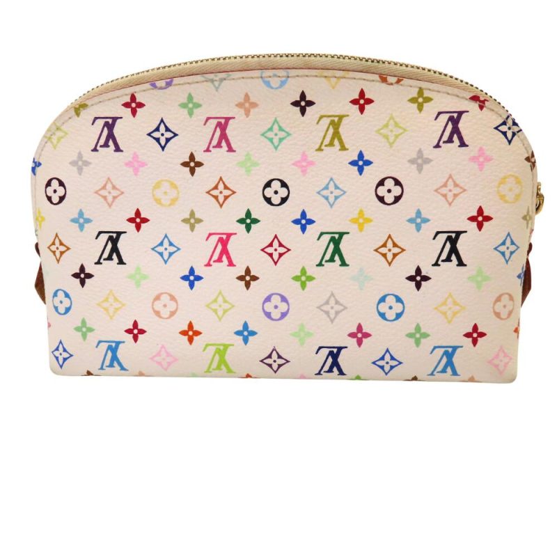 Louis Vuitton Monogram Multicolor Cosmetic Pouch - Barde - Image 3