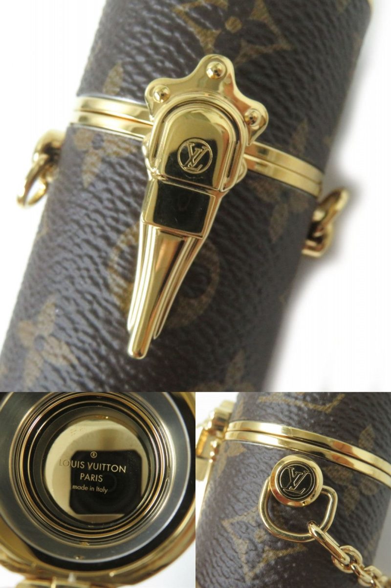 Louis Vuitton Monogram Lipstick Case Necklace - Barde - Image 9