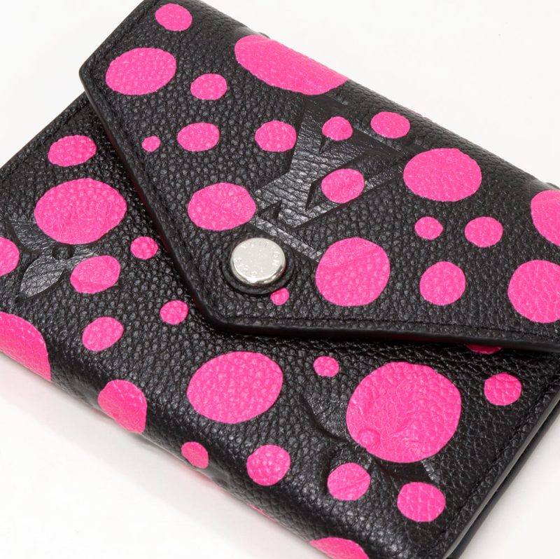 Louis Vuitton Leather Wallet Monogram Black Pink - Barde - Image 6