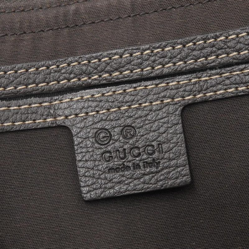 Gucci GG Crystal Coated Canvas Leather Shoulder Tote Bag 268640 - Barde - Image 6