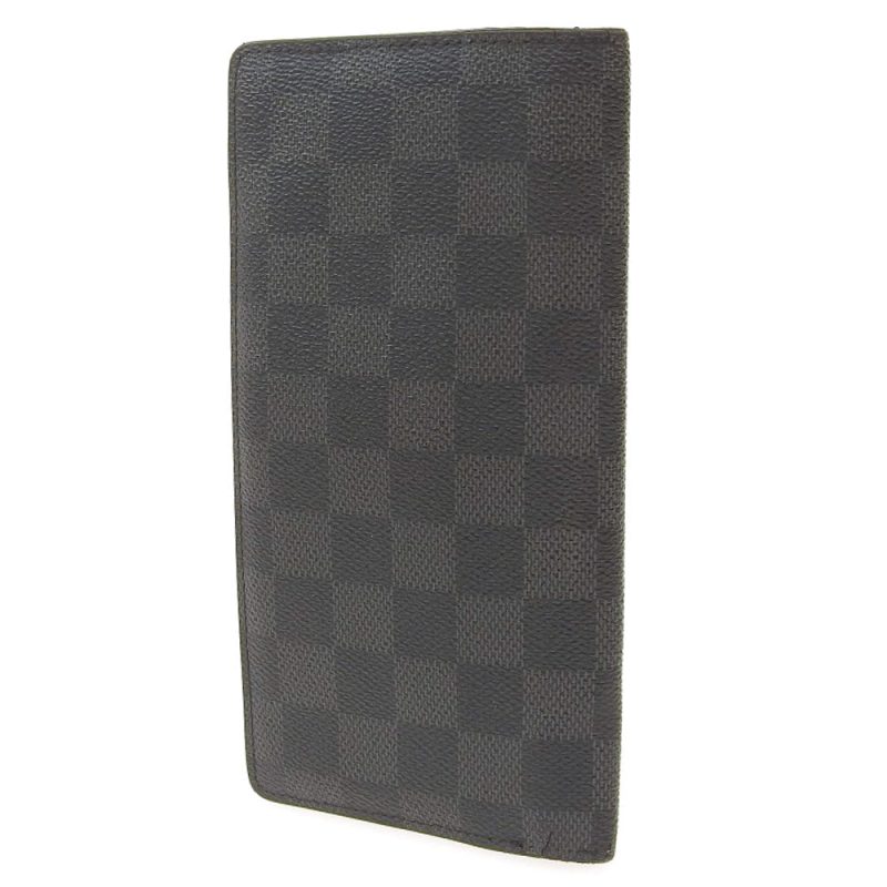 Louis Vuitton Damier Graphite Portefeuille Brazza Long Wallet N62665 - Barde - Image 2