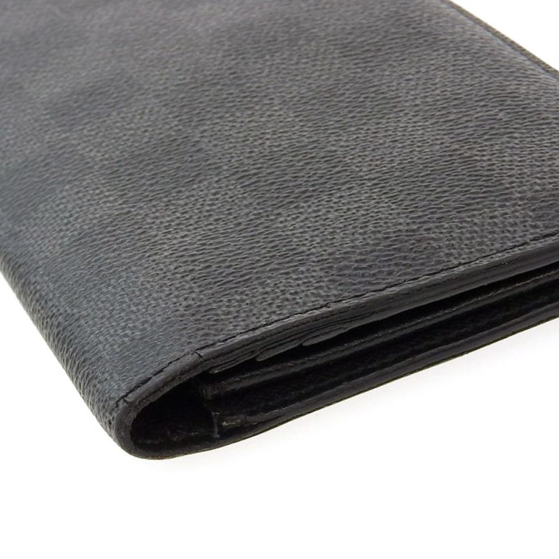 Louis Vuitton Damier Graphite Portefeuille Brazza Long Wallet N62665 - Barde - Image 4