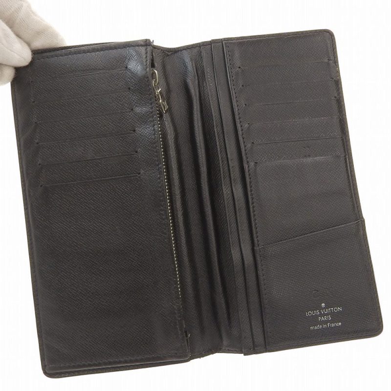 Louis Vuitton Damier Graphite Portefeuille Brazza Long Wallet N62665 - Barde - Image 6
