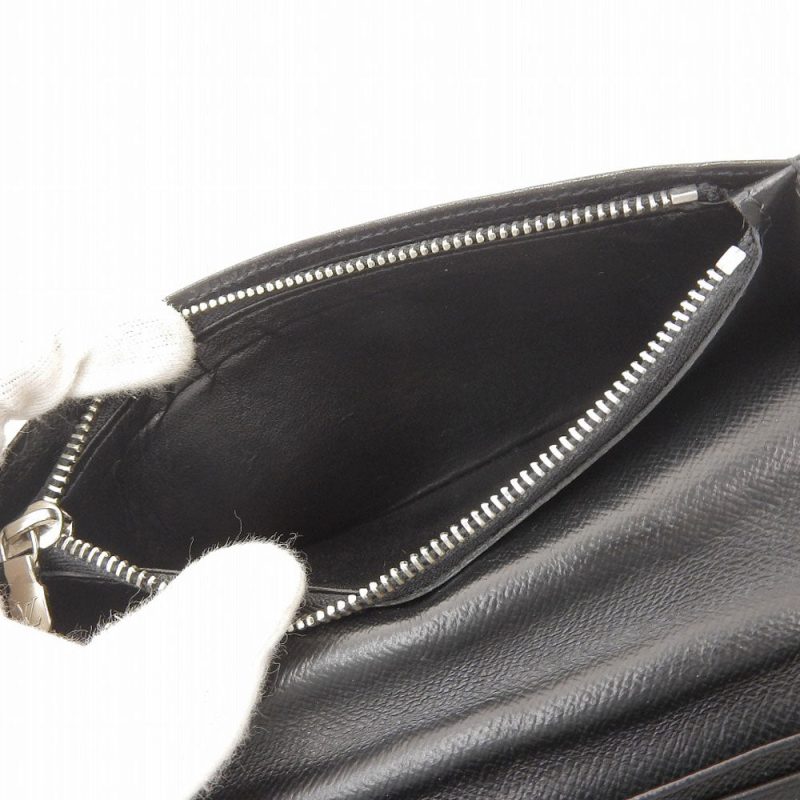 Louis Vuitton Damier Graphite Portefeuille Brazza Long Wallet N62665 - Barde - Image 9