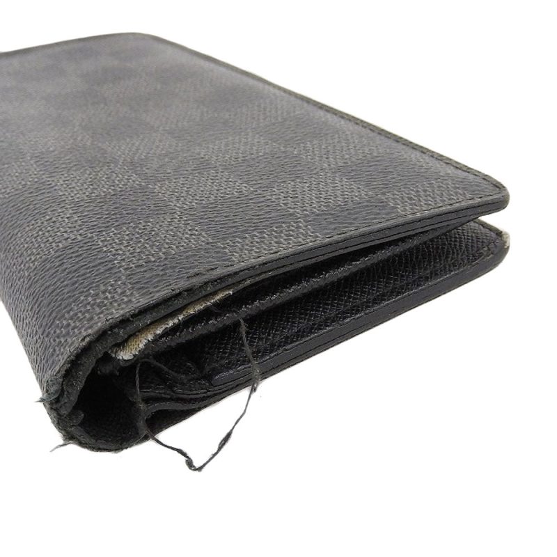 Louis Vuitton Damier Graphite Portefeuille Brazza Long Wallet N62665 - Barde - Image 5