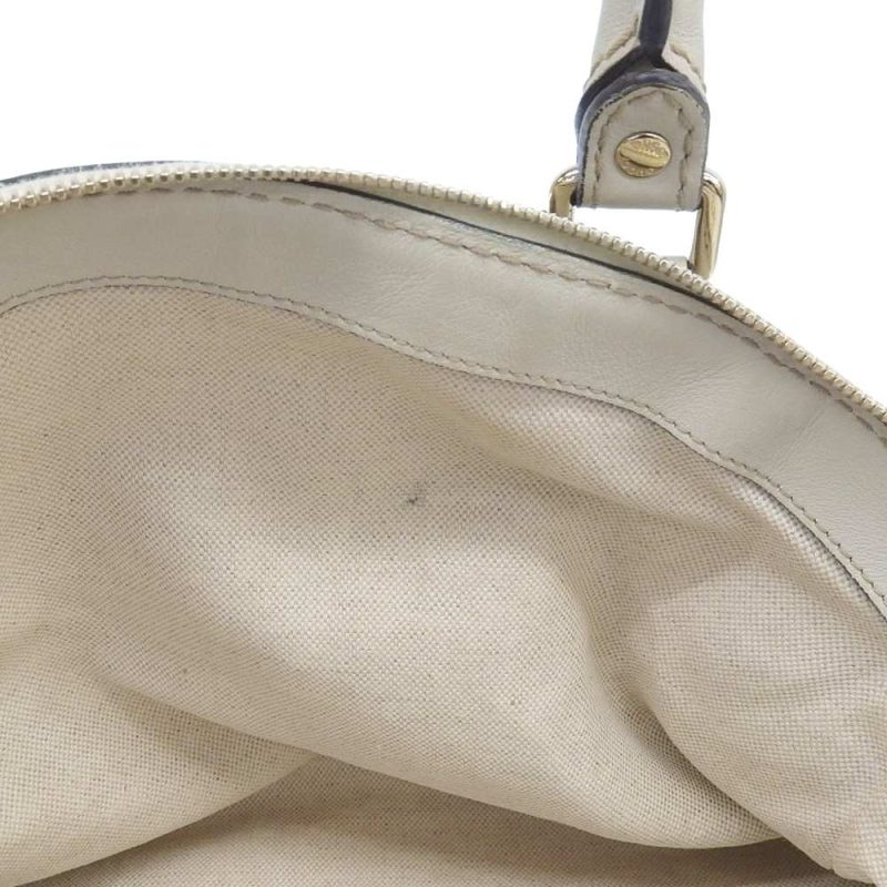 Gucci GG Canvas Leather Handbag Tote 223974 - Barde - Image 9