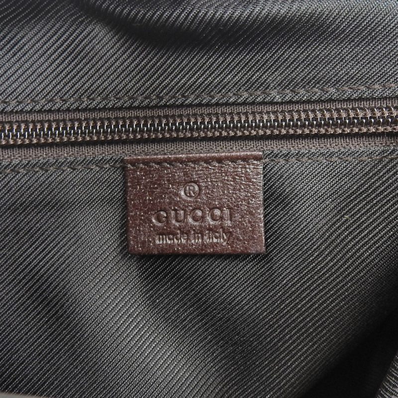 Gucci GG Canvas One Shoulder Bag 114266 Beige Brown - Barde - Image 10