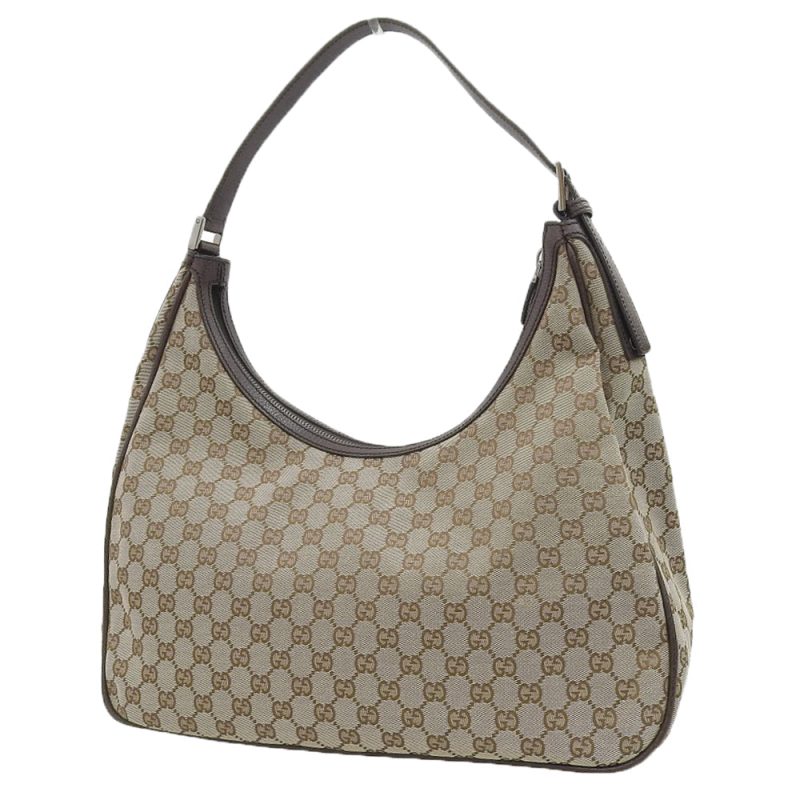 Gucci GG Canvas One Shoulder Bag 114266 Beige Brown - Barde - Image 2