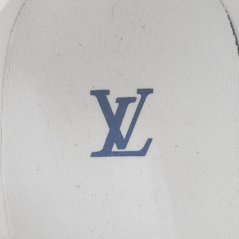 Louis Vuitton Denim Trainer Sneakers - Barde - Image 8