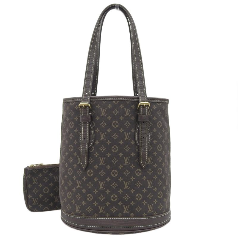 Louis Vuitton Monogram Mini Lin Bucket PM Handbag M95226 - Barde