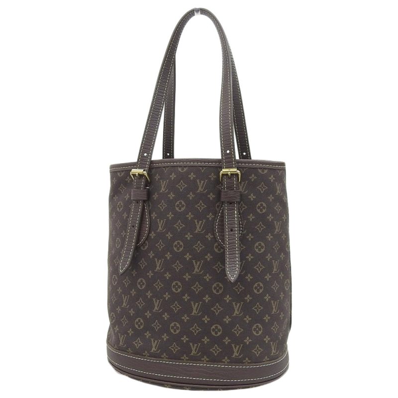 Louis Vuitton Monogram Mini Lin Bucket PM Handbag M95226 - Barde - Image 2