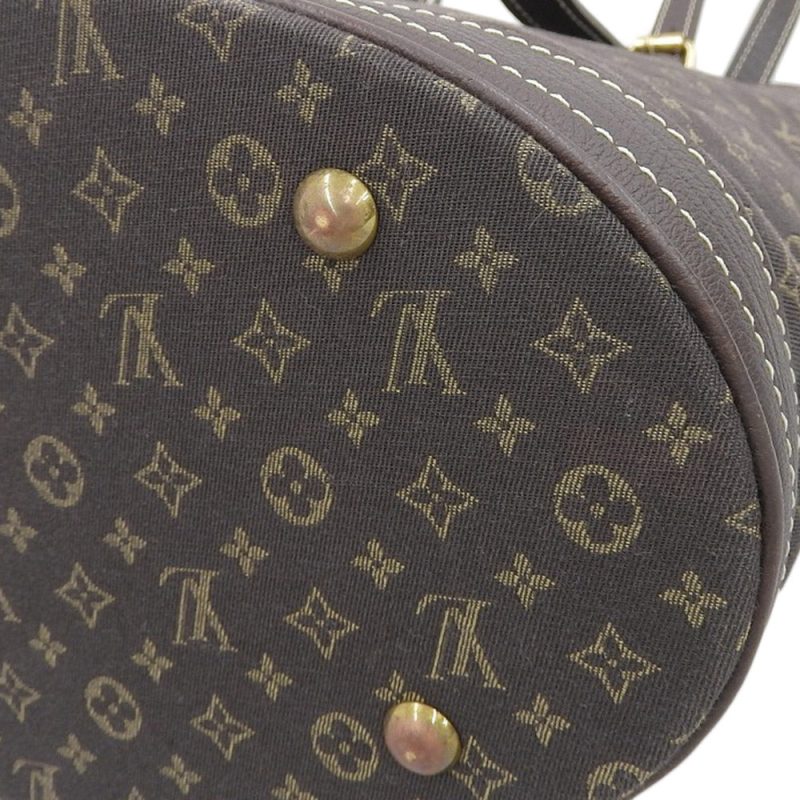 Louis Vuitton Monogram Mini Lin Bucket PM Handbag M95226 - Barde - Image 4