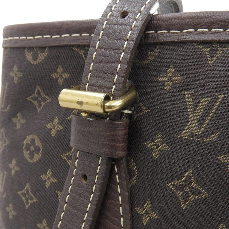Louis Vuitton Monogram Mini Lin Bucket PM Handbag M95226 - Barde - Image 5