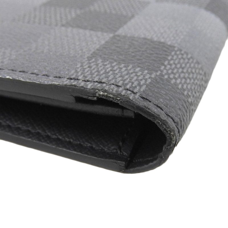 Louis Vuitton Damier Graphite Giant Portefeuille Brazza NM Wallet N40415 - Barde - Image 5
