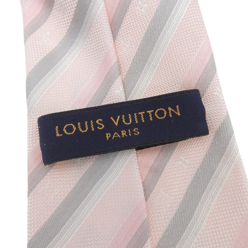 Louis Vuitton Silk Monogram Club Tie M75948 - Barde - Image 7