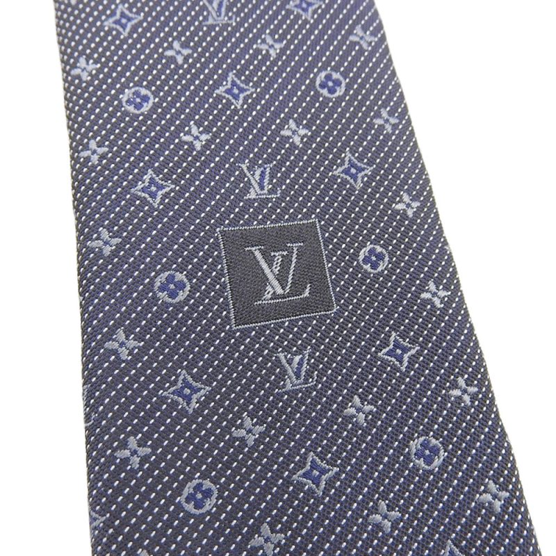 Louis Vuitton Silk Monogram Classic Tie M70952 - Barde - Image 5