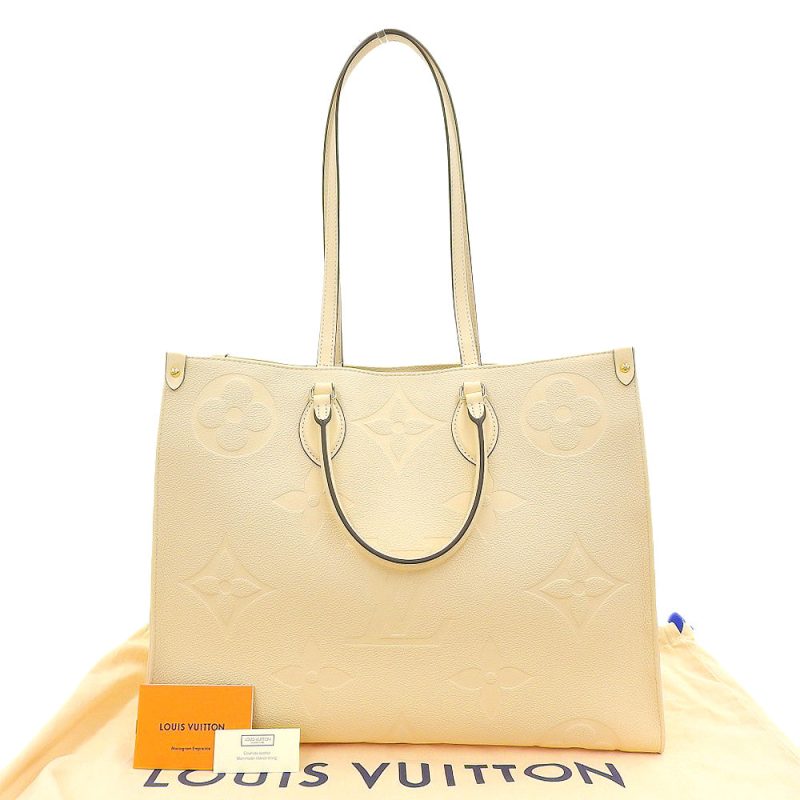 Louis Vuitton Monogram Empreinte OnTheGo GM Tote Bag M45081 - Barde