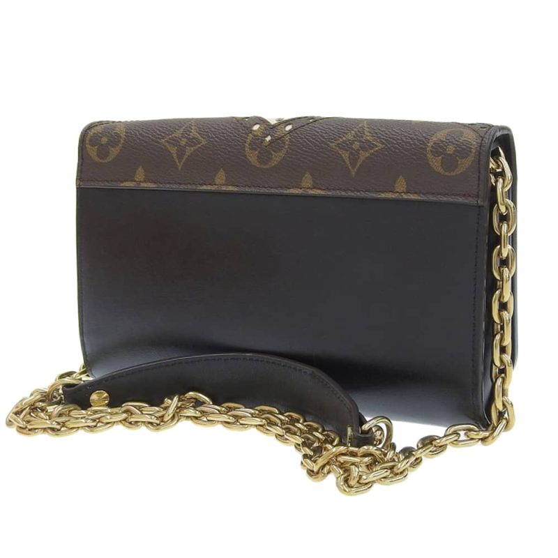 Louis Vuitton Monogram Leather Twist Chain Shoulder Bag M62872 - Barde - Image 2