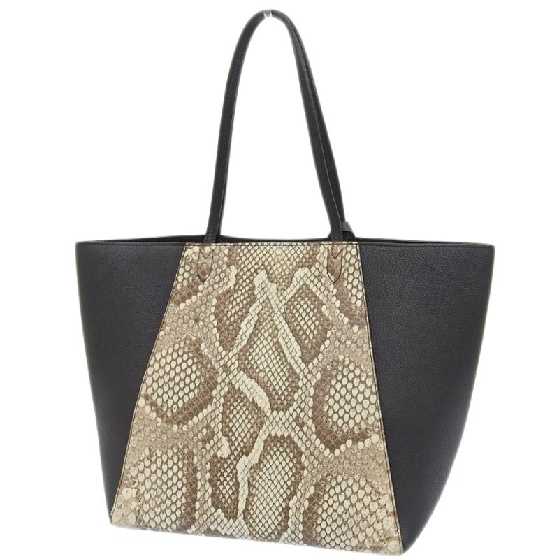 Louis Vuitton Lockme Cabas Tote Bag Leather Python N92917 - Barde - Image 2