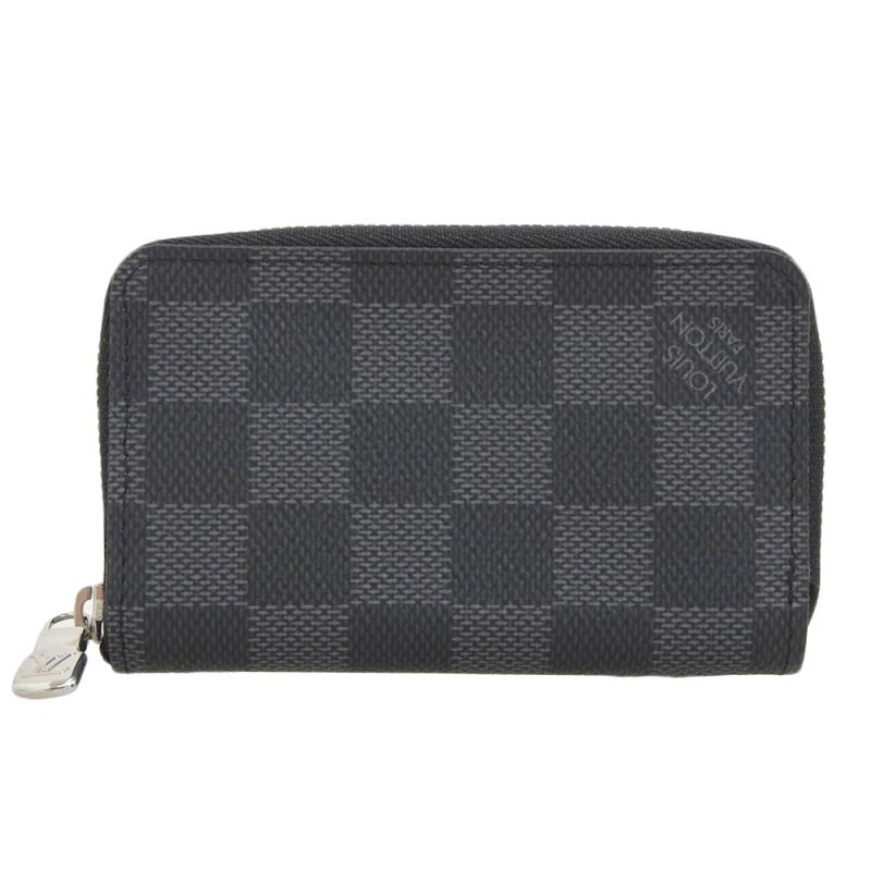 Louis Vuitton Damier Graphite Zippy Coin Purse N63076 - Barde