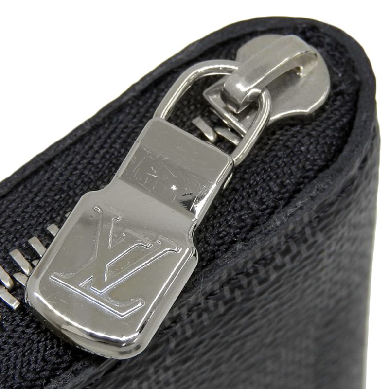 Louis Vuitton Damier Graphite Zippy Coin Purse N63076 - Barde - Image 6
