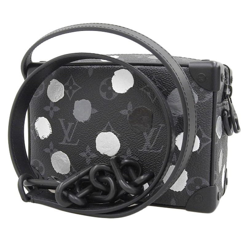 Louis Vuitton Monogram Eclipse Mini Soft Trunk Crossbody Bag M81936 - Barde - Image 2